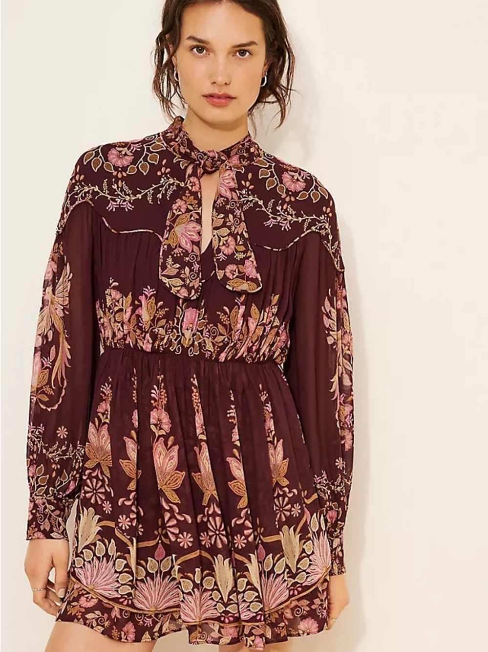 NWOT FARM Rio Bella Mini Dress NWOT Size L - Picture 3 of 8